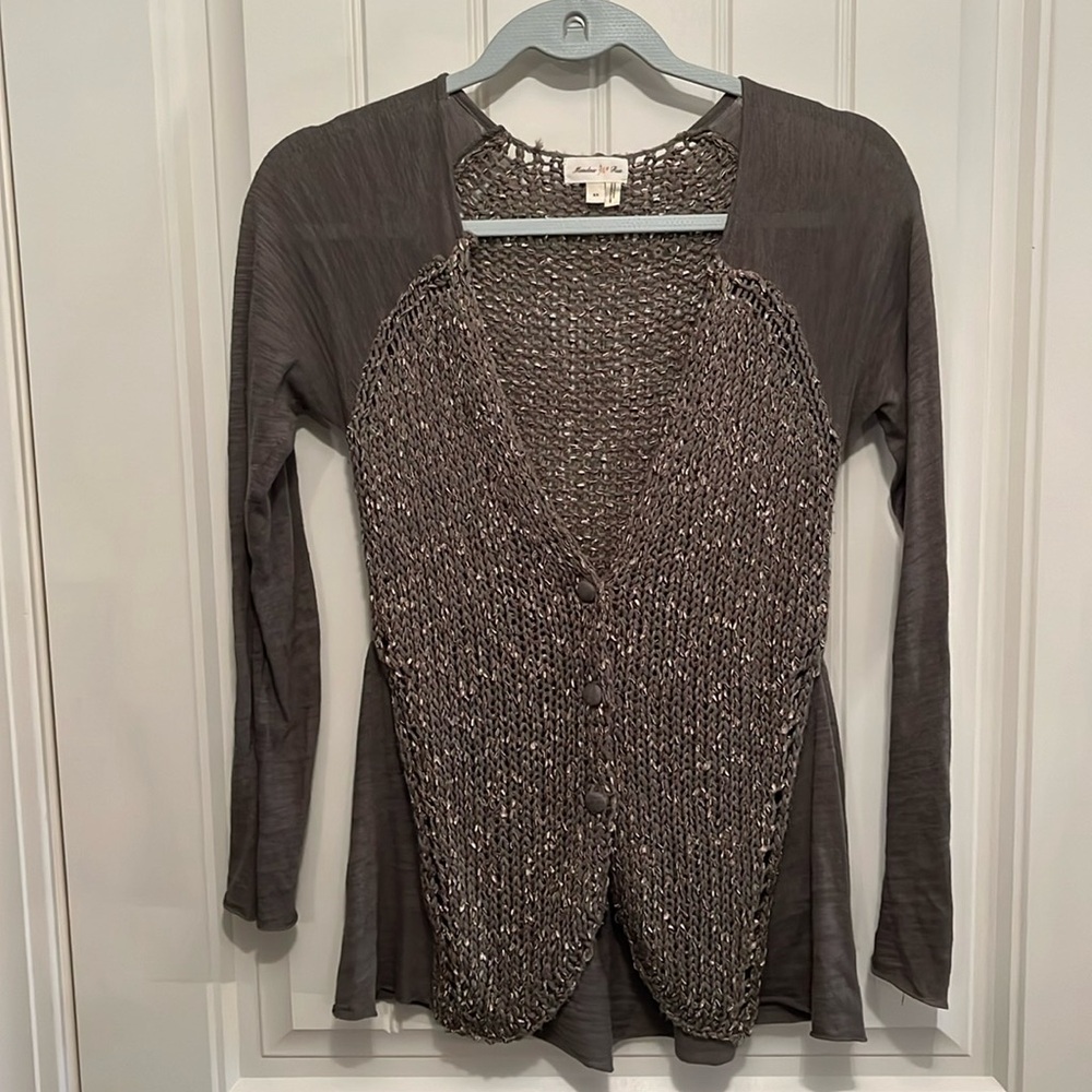 Meadow Rue Anthropologie sz XS button cardigan